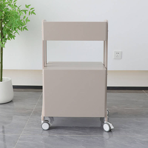 Multi-layer Beauty Salon <b>Trolley</b> with <b>Drawer</b> & Cabinet Mobile Rolling Storage Cart Spa Tool Cart for Hair Salon Beauty Shop - Product Image 5