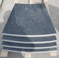 Dalles de pavage extérieures modernes en granit G654 gris flammé, légères, 300x300mm, 30mm d'épaisseur, pour allée