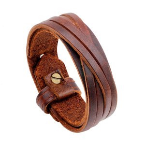 2025 Top Vente Hop Bijoux <span class=keywords><strong>Bracelet</strong></span> En Cuir À La Main Ensemble Stocks Vente Pas Cher Prix <span class=keywords><strong>Bracelet</strong></span> Hommes - Product Image 1