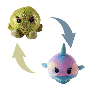 Peluche de Pulpo Reversible de Alta Calidad, Juguete de Peluche de Pulpo, Venta Caliente, MOQ Bajo, para Parques de Diversiones - Product Image 4