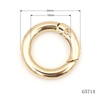 Logo Cincin Pegas Bulat Terukir, Kancing Cincin Pegas Custom dari Paduan Seng untuk Perlengkapan Tas, Aksesoris Gantungan Kunci