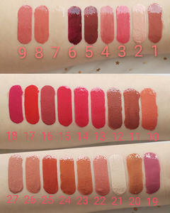 Vente en gros, <span class=keywords><strong>lot</strong></span> <span class=keywords><strong>de</strong></span> rouges à lèvres <span class=keywords><strong>de</strong></span> <span class=keywords><strong>marque</strong></span>, imperméable, pastel, longue durée, mat, rose, tasse antiadhésive, brillant à lèvres - Product Image 3