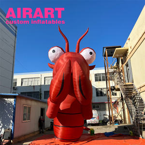 Homard gonflable géant de 6 m pour la décoration publicitaire des restaurants de fruits de mer, homard gonflable réaliste, animaux marins gonflables - Product Image 5