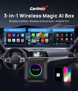 Boîte TV LED sans fil Carplay DH CarlinKit, <span class=keywords><strong>Android</strong></span> Auto sans fil 8 128G Ai Box <span class=keywords><strong>Android</strong></span> 13, adaptateur vidéo intelligent pour <span class=keywords><strong>IPTV</strong></span> Netflix Kia - Product Image 4