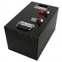 Batterie de chariot de golf LiFePO4 A105 51,2 V 105 Ah à cellules séparées |   Communication CAN |   Indicateur d'alimentation du chargeur BMS |   Puissance de sortie de 5 à 10 kW |