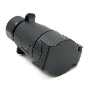 Euro Style 7 Pin Trailer Socket ES1703 <b>Wall</b> Mount <b>Plug</b> For RV Truck <b>Light</b> Systems - Product Image 3