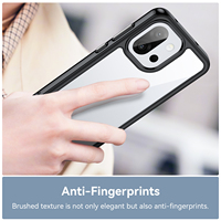 Coque de téléphone transparente colorée pour Oneplus 13T étui mobile pliant en acrylique dur et en TPU souple pour Oneplus 13S
