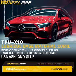 High End 10.0 Mil PPF TPU Car <b>Vinyl</b> Body <b>Wrap</b> Roll UV Protected Glossy Anti-Scratch Front Sticker Color Changing USA Warehouse - Product Image 6
