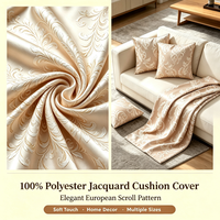 Tissu Jacquard Brocart Teint 100% Polyester Écologique Respirant Durable à Motifs Largeur 98 pouces Poids Moyen du Fabricant