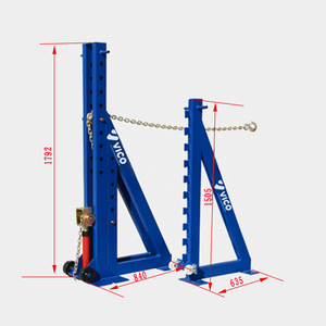 Máquina extractora de marco de reparación de colisión de carrocería portátil aprobada por Vico CE Reparación rápida # VF1000 Extractor de abolladuras y torres de tracción - Product Image 5