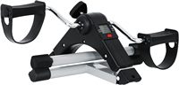 Mini ejercitador de Pedal de bicicleta, bicicleta de Pedal plegable portátil para piernas y brazos, resistencia ajustable debajo del escritorio con pantalla