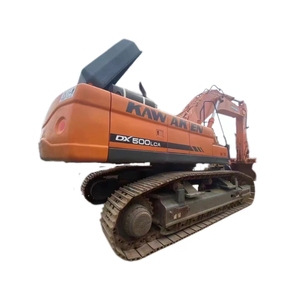 รถขุดตีนตะขาบ Doosan DX500 มือสอง น้ำหนัก 51.1 ตัน พร้อมปั๊มเกียร์เครื่องยนต์-คุณภาพสูง ของแท้จากเกาหลี - Product Image 1