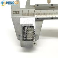 Machine de numérotation à 6 chiffres 4x8 entièrement en acier inoxydable, police romaine, numérotation inversée 98765... 2 chiffres encastrables