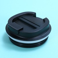 Couvercles de rechange étanches en plastique transparent pour tasses à café gobelets de voiture accessoires de verres réutilisables