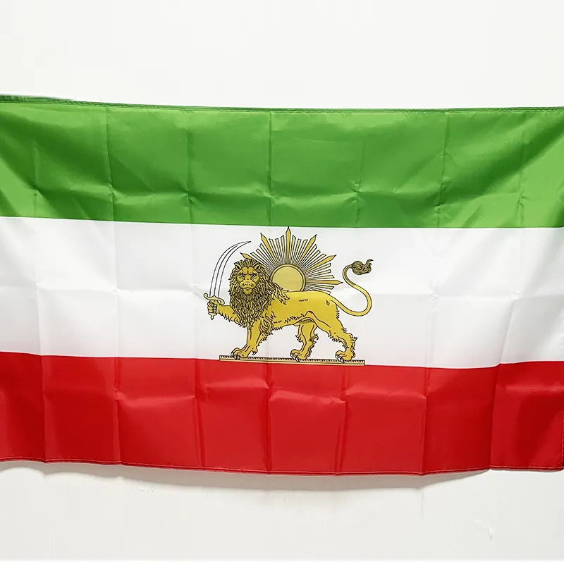 Chất lượng cao 100D Polyester 3X5FT Lịch Sử Iran cờ quốc gia cờ, biểu ngữ