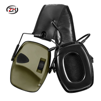 Casque de tir électronique PROHEAR EM026 à coussinets d'oreille tactiques confortables activés par le son, réduction du bruit de 27 dB, batterie de 350 h