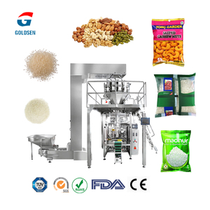 Tự động 10/14 đầu kết hợp đa đầu định lượng thực phẩm máy đóng gói thẳng đứng <span class=keywords><strong>multihead</strong></span> định lượng hạt máy đóng gói - Product Image 1