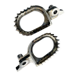 Repose-pieds en titane GR5 haute résistance soudé à la main pour Yamaha YZ 85 125 <span class=keywords><strong>YZF</strong></span> <span class=keywords><strong>250</strong></span> 450 - Product Image 5