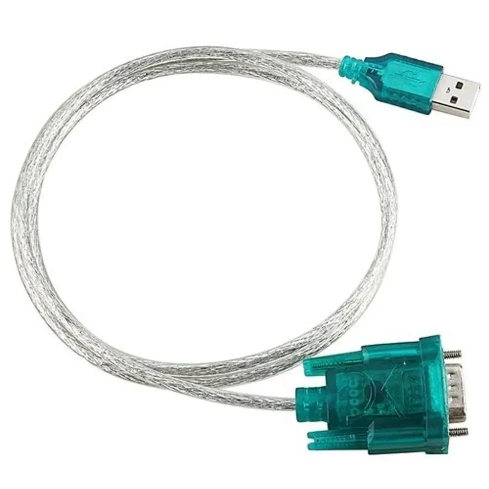 Di alta qualità USB 2.0 a RS-232 seriale DB9 9Pin adattatore cavo convertitore Chipset lunghezza 1M USB a RS232 supporto WIN10