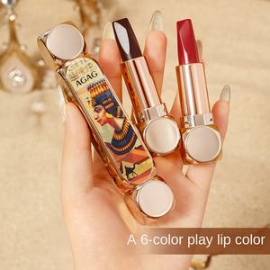 <span class=keywords><strong>AGAG</strong></span> Magic Six-Color Lipstick Cup Lápiz labial de tres colores resistente al agua de larga duración con efecto hidratante - Product Image 3