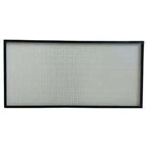 0.3 Micron 99.99% H13 14 Hepa Air Filter 24 x 48 Portable With Aluminum Or Galvanized Frame /Hepa Filter For FFU