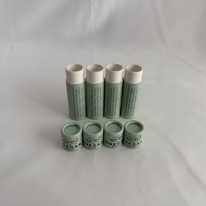 Tubos de papel de cartón biodegradables en forma de cilindro hechos a mano ecológicos para bálsamo labial cosmético máscara embalaje Embalaje - Product Image 6