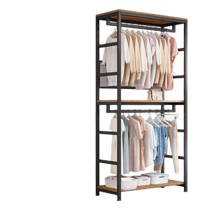 Étagère de présentation de vêtements pour supermarché en acier robuste de haute qualité OEM/ODM avec installation rapide et options personnalisables - Product Image 4