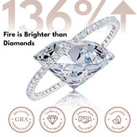 Chaîne en moissanite américaine 3 mm en argent sterling 925 plaqué or 14 carats, bijoux VVS pour femmes et hommes, bracelet tennis en moissanite cultivée en laboratoire
