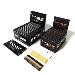 Custom Unbleached Natural <b>Rolling</b> Paper Wholesale Eco Friendly Cigarette Paper with Custom Logo for Retail and Branding - Product Image 6