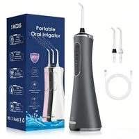 Irrigador Bucal Inalámbrico Portátil de Plástico, Resistente al Agua IPX7, Bajo MOQ de 100 Piezas, Precio Directo de Fábrica, Envío Directo