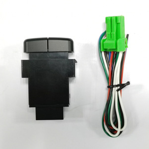 Interruptor de Doble Botón Mitsubishi 12V para Luces Antiniebla, Luces de Circulación Diurna, Cámara para Coche, Radar, Actualización CD-2012 - Product Image 5