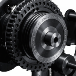 Polea de sincronización de hierro HTD5M con núcleo de engranaje, 600 mm de diámetro, 150 kg, para acoplamiento de motor a ventilador en maquinaria agrícola, fabricada en Taiwán. - Product Image 1