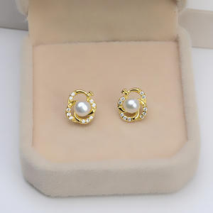 Pendientes de Plata S925 y Perla, Accesorios de Joyería Femenina DIY, Bandeja Vacía y Semiterminada, Juego de 1275 Cabezas - Product Image 3