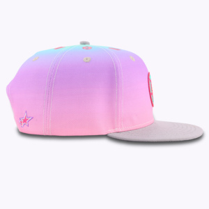 Gorra de mezcla de lana acrílica Tcap China con logotipo bordado personalizado y visera plana ajustada - Product Image 4