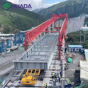 Grue lanceuse de poutres de pont de 500 tonnes pour la construction de viaducs - Product Image 3