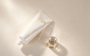 Kundenspezifischer Druck 35mm PBL 50 bis 100ml Perlweiße Acryl-Schraubverschluss-Kosmetiktube für Hautpflege Perlmuttweiße Laminierte Tube - Product Image 6