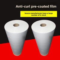 Film de plastification thermique de qualité alimentaire avec procédé de moulage par soufflage, surface souple et finition brillante, matériau PET pour utilisation en supermarché