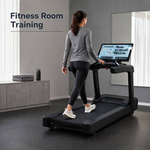 premium luxury commercial <b>treadmill</b> high end cardio running machine for gym studio fitness club - Product Image 5