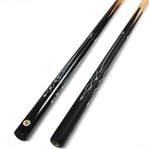 Queue de billard et de snooker en <span class=keywords><strong>bois</strong></span> de frêne noir, style anglais, à pointe droite, petite tête, 10 mm, monobloc, 147 cm - Product Image 4