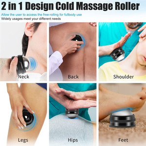 Myofascial Release Deep Tissue Ice Manual Body Massager Ball Cryosphere Cold Massage Roller for Sore Muscles Ice <b>Heat</b> Therapy - Product Image 6