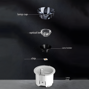 Projecteur à LED blanc chaud rechargeable approuvé en Australie, 36 W, pour magasins de vêtements, cafés, concerts - Product Image 3