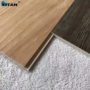 Grano de madera 8Mm Impermeable Spc Piso Pvc Interior Click Vinilo Bodenbelag Klick Piso Spc Click Vinillo Suelo - Product Image 2