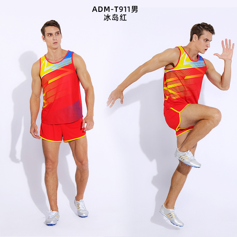T911 - Estilo para hombre - Rojo islandés