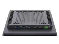 PC AIO industrial HXXK con Win 10 10,4 12,1 15 pulgadas IP65 Panel táctil sin ventilador resistente al agua Procesador de cuatro núcleos Pantalla capacitiva