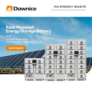 Batería de Almacenamiento de Energía Industrial y Comercial ESS de 768V 215KWH, Batería de Alto Voltaje LiFePO4 Montada en Rack, Celda Prismática de 280AH - Product Image 3