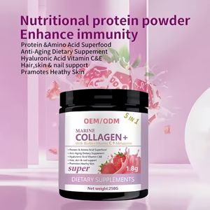 Il nostro supplemento marino della polvere del collagene di marca contiene la biotina, la vitamina C e la melatonina - Product Image 3