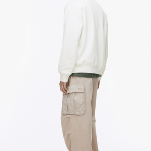 Sudadera de cuello redondo simple para hombre, sudadera con mangas largas, superventas, sudaderas transpirables de algodón y poliéster con cuello redondo para hombre - Product Image 6