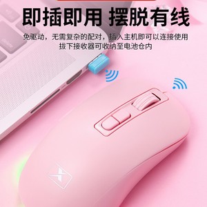 Xinmeng M283 Wireless <b>Mouse</b> 2.4Ghz Rechargeable For Office Home Laptop Desktop - Product Image 4