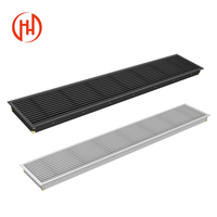 Grille d'aération et de diffuseur de plafond en aluminium pour climatiseur