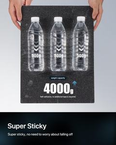 Confezione da 18 Pannelli Acustici Neri ad Alta Densità Autoadesivi a Mattoni Insonorizzanti da Parete per Home Studio Moderni per Uso Esterno e Soggiorno - Product Image 3